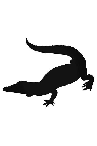 Universal Αυτοκόλλητο Alligator Car Auto Rigging Αυτοκόλλητο τοίχου Διακοσμητικό Αυτοκόλλητο Σπιτιού 20 εκ.