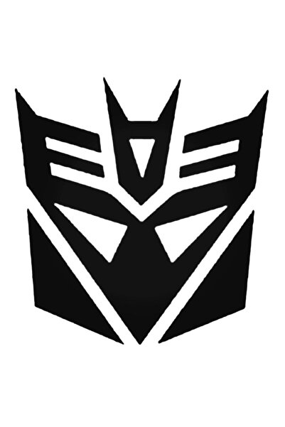 Genel Markalar Transformers Decepticon 1 Sticker Araba Oto Arma Duvar Çıkartm...