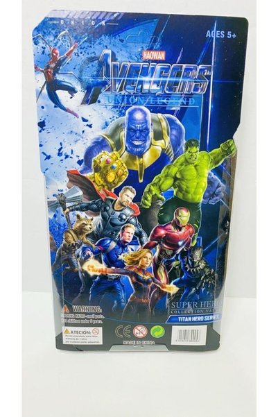AVENGERS Thanos Figür Oyuncak Işıklı 16 Cm Heroes Karakter