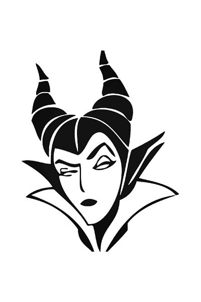 Universal Αυτοκόλλητο Maleficent 1 Αυτοκόλλητο Αυτοκόλλητο Τοίχου Αυτοκινήτου 20 εκ