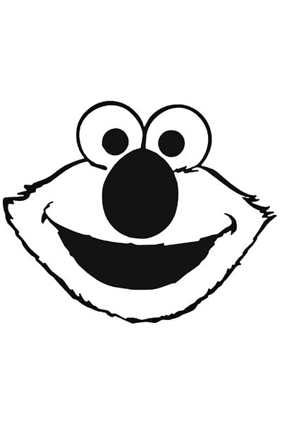 Universal Αυτοκόλλητο Elmo 20 cm - Αυτοκόλλητο αυτοκινήτου, αυτοκινήτου, σχέδιο και τοίχου