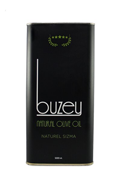 BUZEY 5 Lt Natural Sızma Teneke Zeytinyağı
