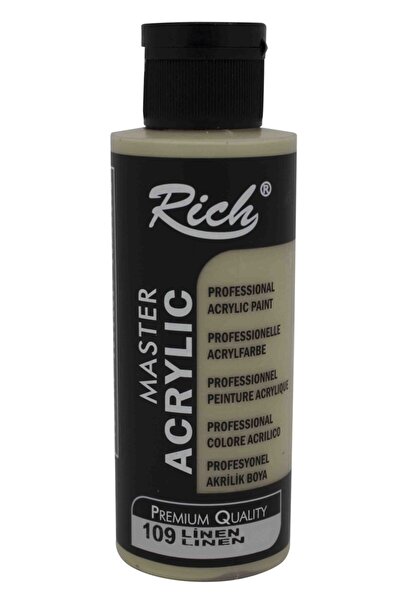 Rich Master Acrylic Akrilik Boya 109 Linen 120 Cc