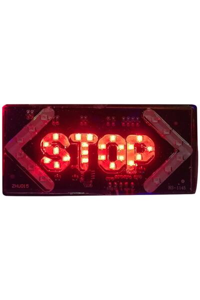 Powermaster Elektrikli İşaret Cihazı Oklu Stop Küçük