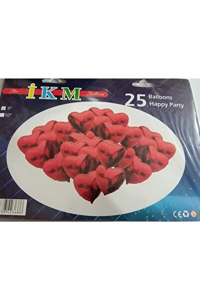 Doğasüs Ikm 25 Li Mini Kalp Folyo Balon