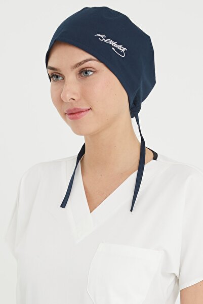 Owlet Medikal Atatürk Imzası Işlemeli Lacivert Cerrahi Bone