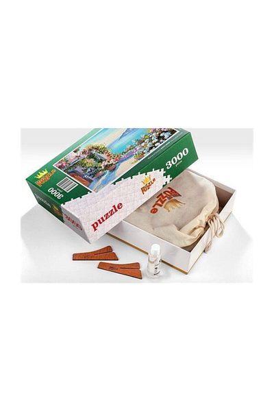 King Of Puzzle Comb Coast Wooden Puzzle 3000 Pieces