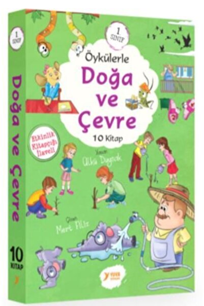 Yuva Yayınları الطبيعة والبيئة مع القصص 1 كتاب الصف العاشر