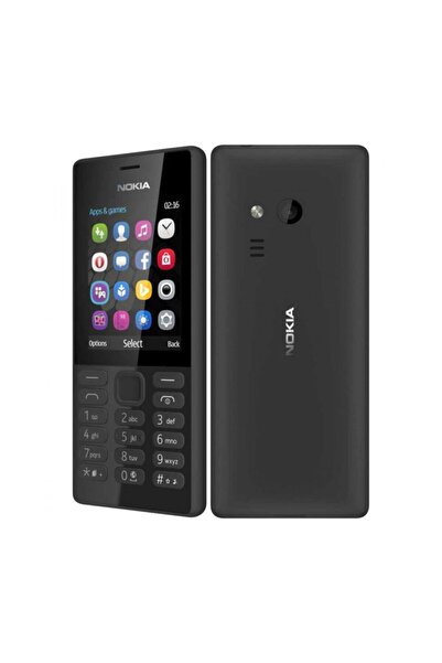 Nokia 216 (206) Selfie Kameralı Tuşlu Cep Telefonu (çift Sım) Siyah (ithalatç...