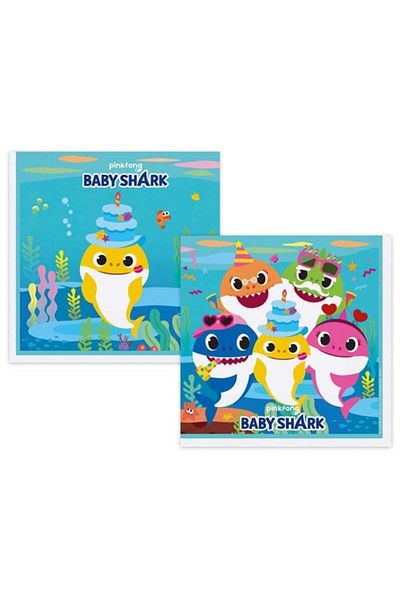 Partimarka Χαρτοπετσέτες γενεθλίων Baby Shark
