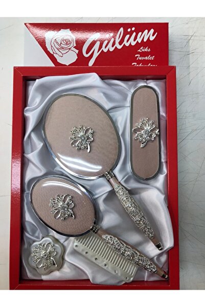 GÜLÜM Lüks Ayna Tarak Seti, 5'li