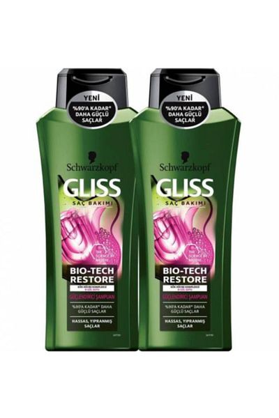 Gliss Bio-tech 360 ml Strengthening Shampoo - X 2 Pieces