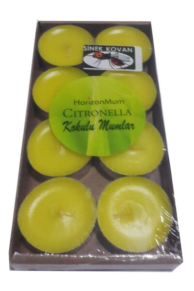 Mahi Max Limon Kokulu 8'li Mum