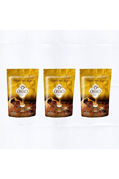 Osso قهوة عثمانية 8 مزيج 200 جرام 3 قطع