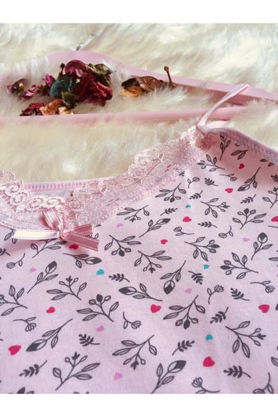 Altınay Women's Lace Undershirt Panty Slip Set