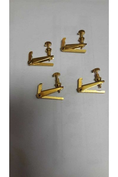 Alice 4 Pieces Gold Color Violin Fix-4 Pieces Violin Fix-fine Tuning Fix