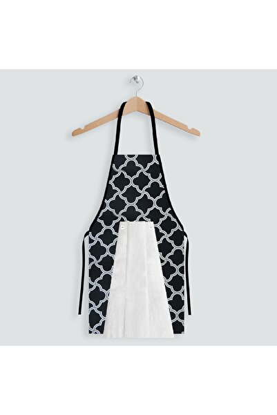 Lief Home مريلة مطبخ مع منشفة| بنما مضفر