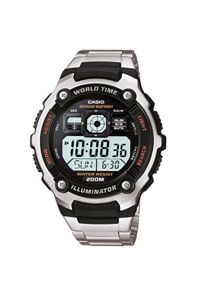Casio Erkek Gri Kol Saati Ae-2000w-1avdf