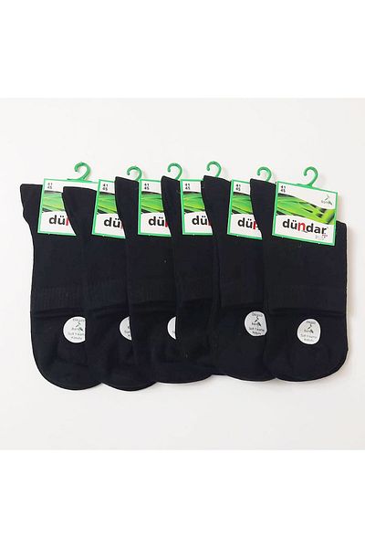 Dündar Ανδρικές κάλτσες Plus Bamboo Conch Booties 6 Συσκευασία