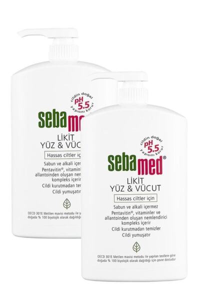 Sebamed Liquid Face-Body Cleanser 1000 Ml