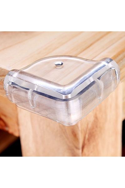 GreenOutlet Table Coffee Table Edge Corner Protector Silicone Pillow 4-pack Protective Apparatus for Children