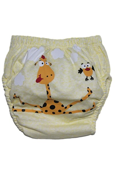 Story Baby Yellow Giraffe Themed Baby Girl 3-Piece Training Pants