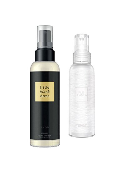 AVON 2'li Set Little Black Dress&pur Blanca Kadın Vücut Spreyi 100ml+100ml