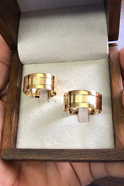 Silver Self Gümüş Alyans Geniş Mat Ve Parlak