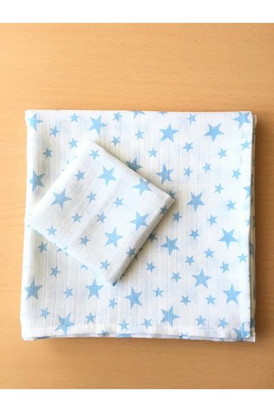 tuhafiyeci 100x100 cm Blanket - 100% Organic Cotton, Muslin Fabric
