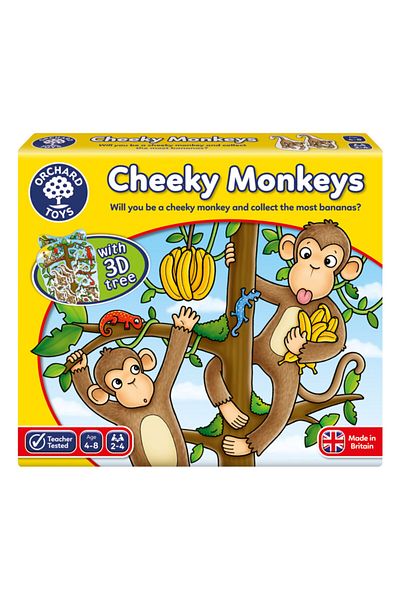 ORCHARD Cheeky Monkeys Age 4-8 (Three-Dimensional New Strategy Game)