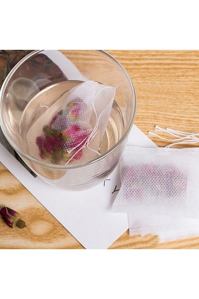 TALAY Drawstring Shake Tea & Filter Coffee Bag 100 Pack 6X8 cm