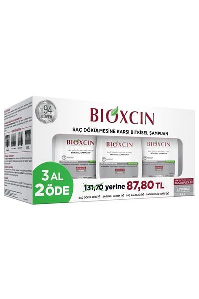 Bioxcin Genesis 300ml Special Oil Hair Shampoo - Buy 3 Pay 2