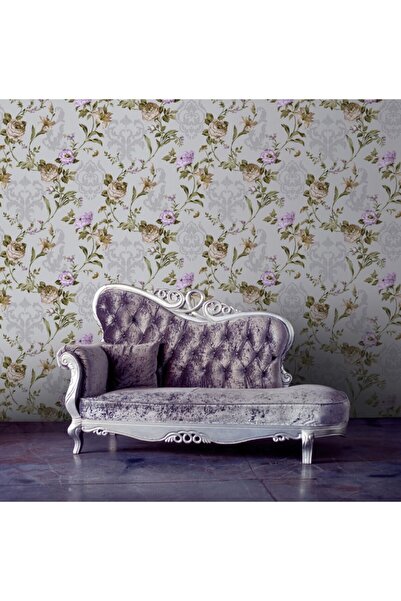 Adawall Seven 7803-3 Çiçekli Desenli Duvar Kağıdı