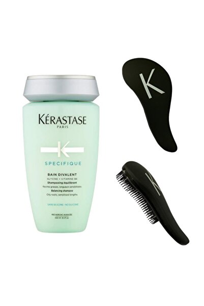 Kerastase Specifique Bain Divalent Şampuan 250 ml ve Siyah Tarak