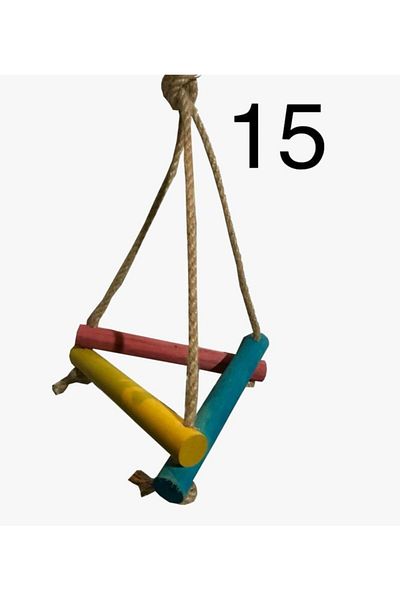 Merkezav Parrot Perch Toy Bird Perch 15