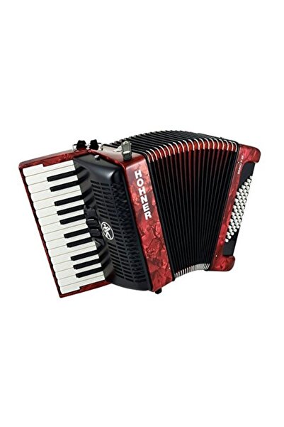 Hohner Bravo Iı 48 Akordeon (kırmızı)
