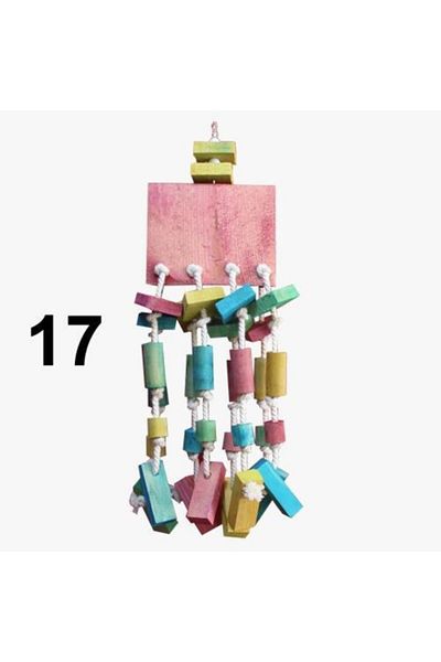 Merkezav Parrot Perch Toy Bird Perch 17