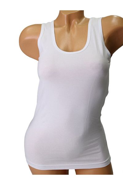 Berrak Tricot de corp pentru femei, cu bretele late, elastan 2127