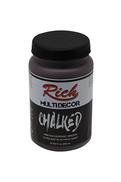 Rich Multi Decor Chalked 250 Cc Akrilik Boya Kahverengi