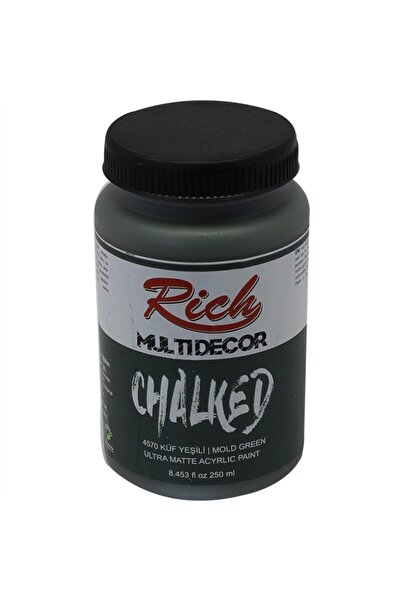 Rich Multi Decor Chalked 250 Cc Akrilik Boya Küf Yeşili