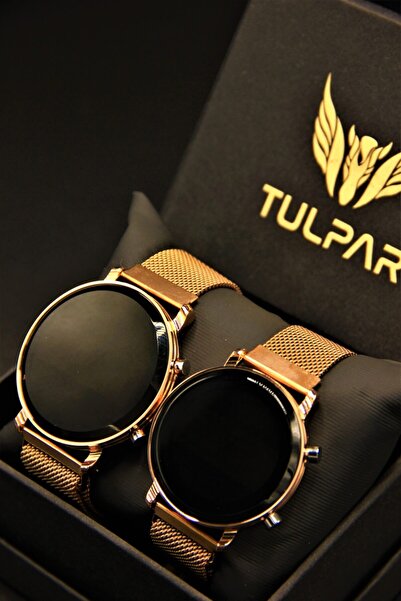 Tulpar Couple Wristwatch Magnet Cord Digital Lover Watches in Special Box