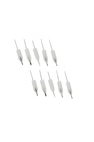 XLINETATTOO 10 Adet Kalıcı Makyaj Iğnesi Ve Ucu 10 Adet - 1 R