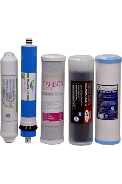 Aquabir Açık Kasa Su Arıtma Filtre Seti (10'' 5 Li)