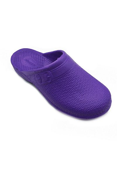GEZER Purple Closed Front Bathroom Slippers - Turkish Bath Balcony Washbasin