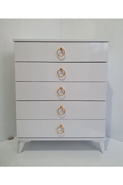 Viola Consept Şifonyer Beyaz