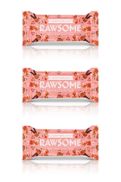 Rawsome Vişneli Fıstıklı Meyve Yemiş Bar 40 g- 3 Adet