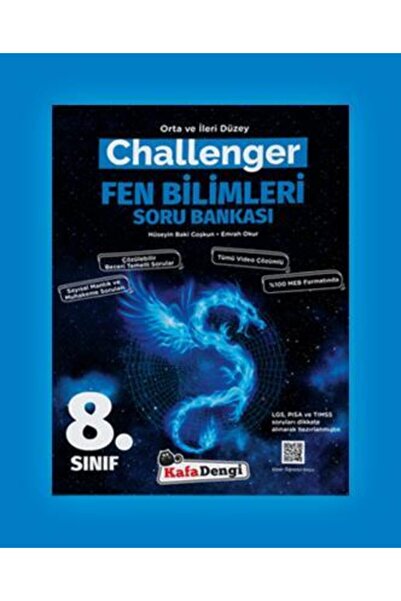 Kafa Dengi Yayınları Kafa Dengi 8. Sınıf Challenger Fen Bilimleri Soru Bankası