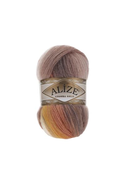 Alize Angora Gold Batik %20 Yün %80 Akrilik 100 gr 550 m Renk Kodu 4741