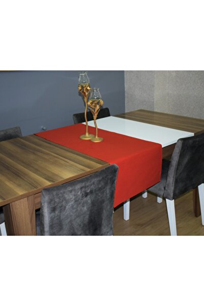 paris in paris Λινό ύφασμα Runner Red Duck