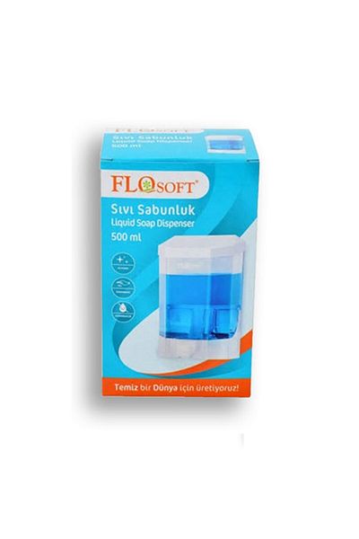 Flosoft Διανομέας υγρού σαπουνιού Eco και πομπός απολυμαντικού 500 ml F032